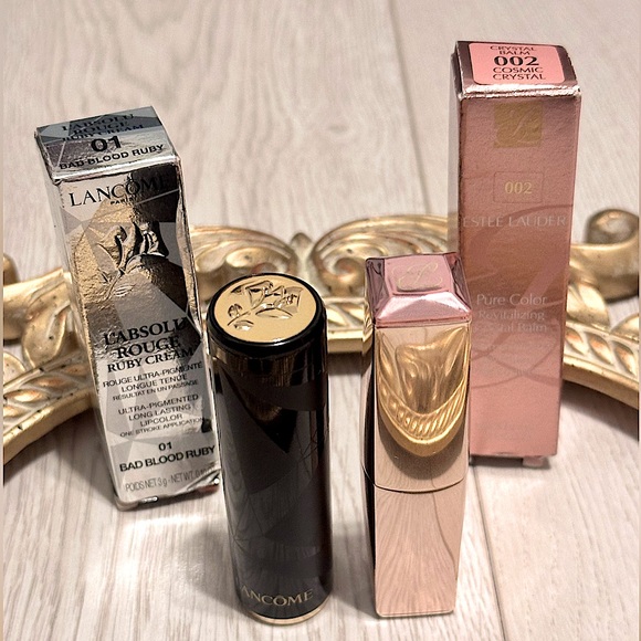 🆕 Lancome / Estee Lauder Lip Bundle - Picture 7 of 8